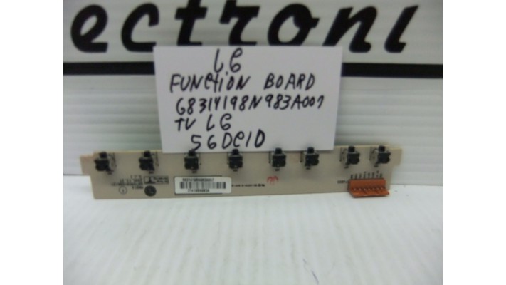 LG 68314198N983A007 function board .